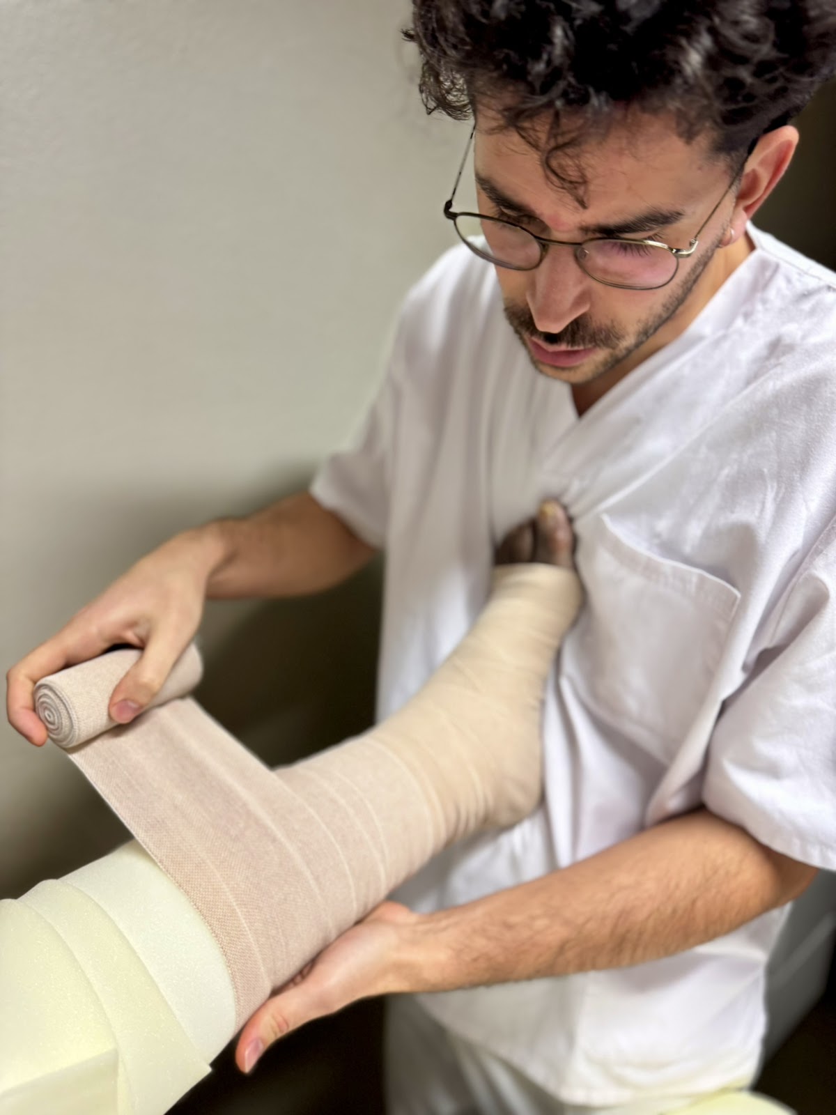 Trattamento linfedema arto inferiore